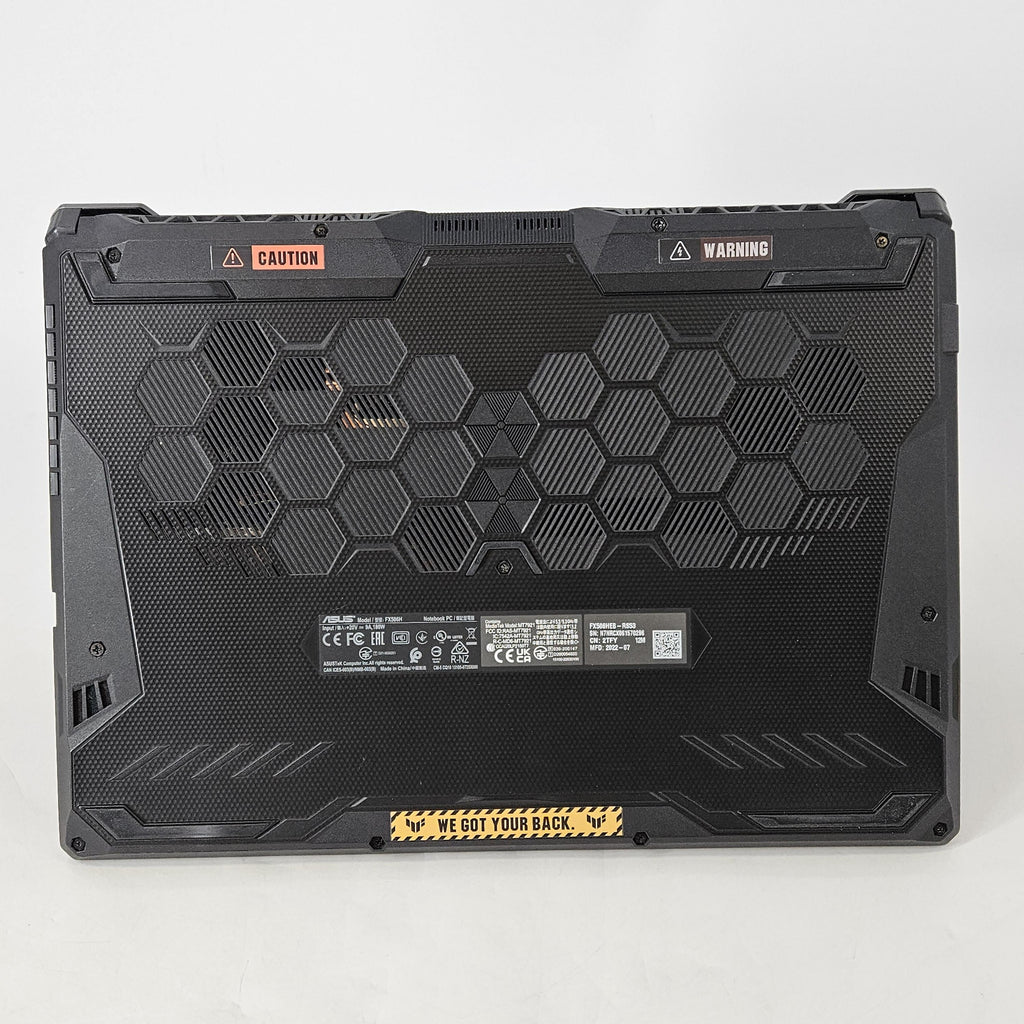 Asus TUF F15 15.6 Black 2.7 GHz Intel Core i5 11th Gen. 16GB RAM 512GB Solid State Drive NVIDIA GeForce RTX 3050 Ti 4 GB