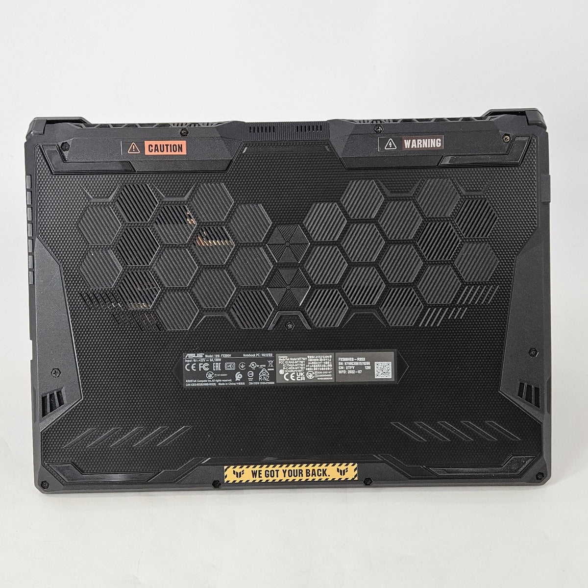 Asus TUF F15 15.6 Black 2.7 GHz Intel Core i5 11th Gen. 16GB RAM 512GB Solid State Drive NVIDIA GeForce RTX 3050 Ti 4 GB