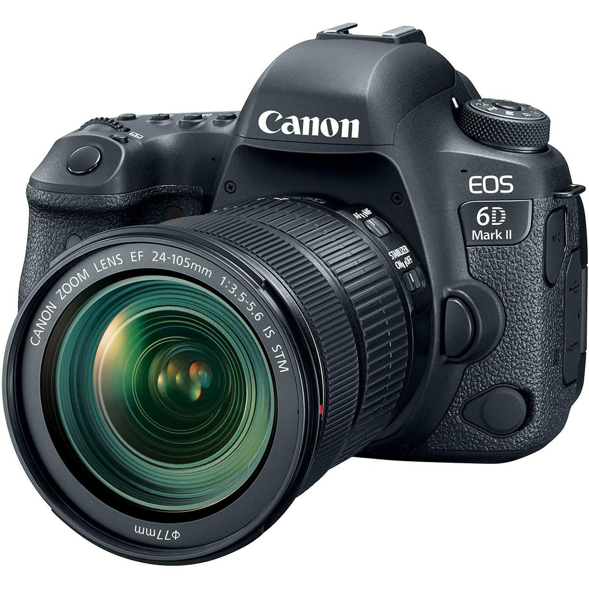 Canon 6D Mark II DSLR Camera with Canon 24-105mm f/3.5-5.6 STM Lens
