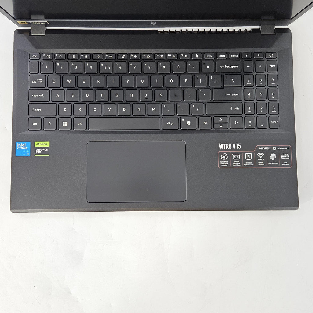 Acer Nitro V 15 Black 2.2 GHz Intel Core 5 Series 2 16GB RAM 512GB Solid State Drive NVIDIA GeForce RTX 4050 6 GB
