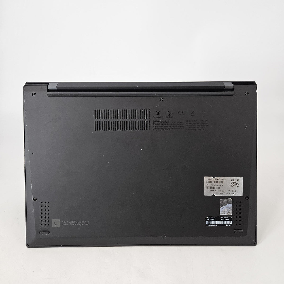 Lenovo ThinkPad X1 Carbon Gen 10 14 Black 1.8 GHz Intel Core i7 12th Gen. 16GB RAM 512GB Solid State Drive