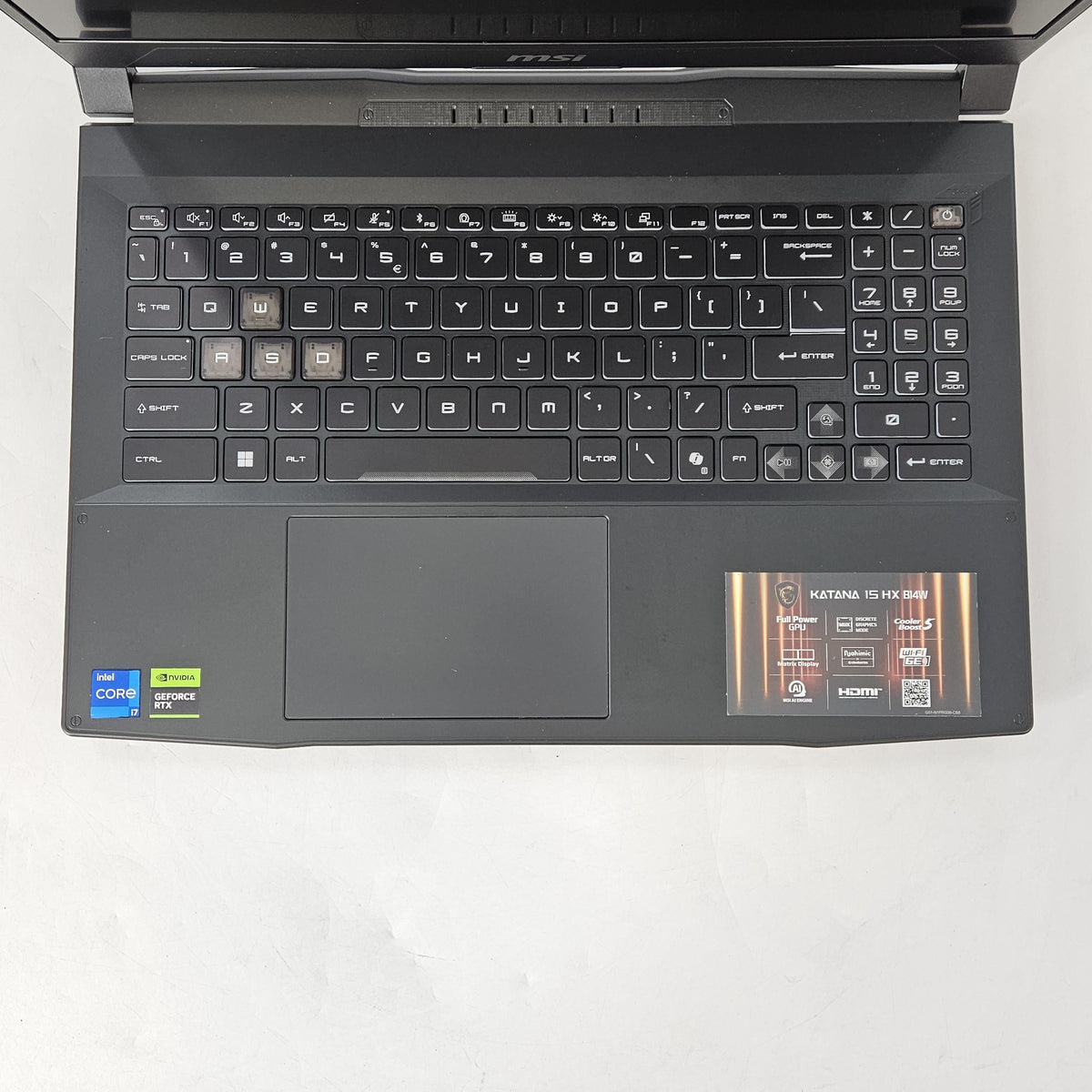 MSI Katana 15 HX 15.6 Black 2.2 GHz Intel Core i7 14th Gen. 16GB RAM 1TB Solid State Drive NVIDIA GeForce RTX 5070 8 GB