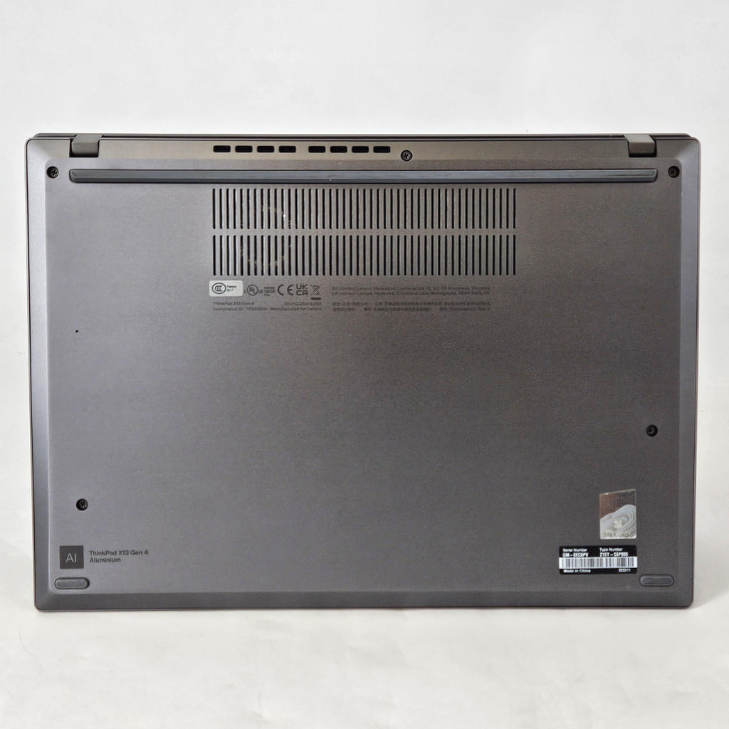 Lenovo ThinkPad X13 Gen 4 Gray 1.7 GHz Intel Core i7 13th Gen. 16GB RAM 512GB Solid State Drive