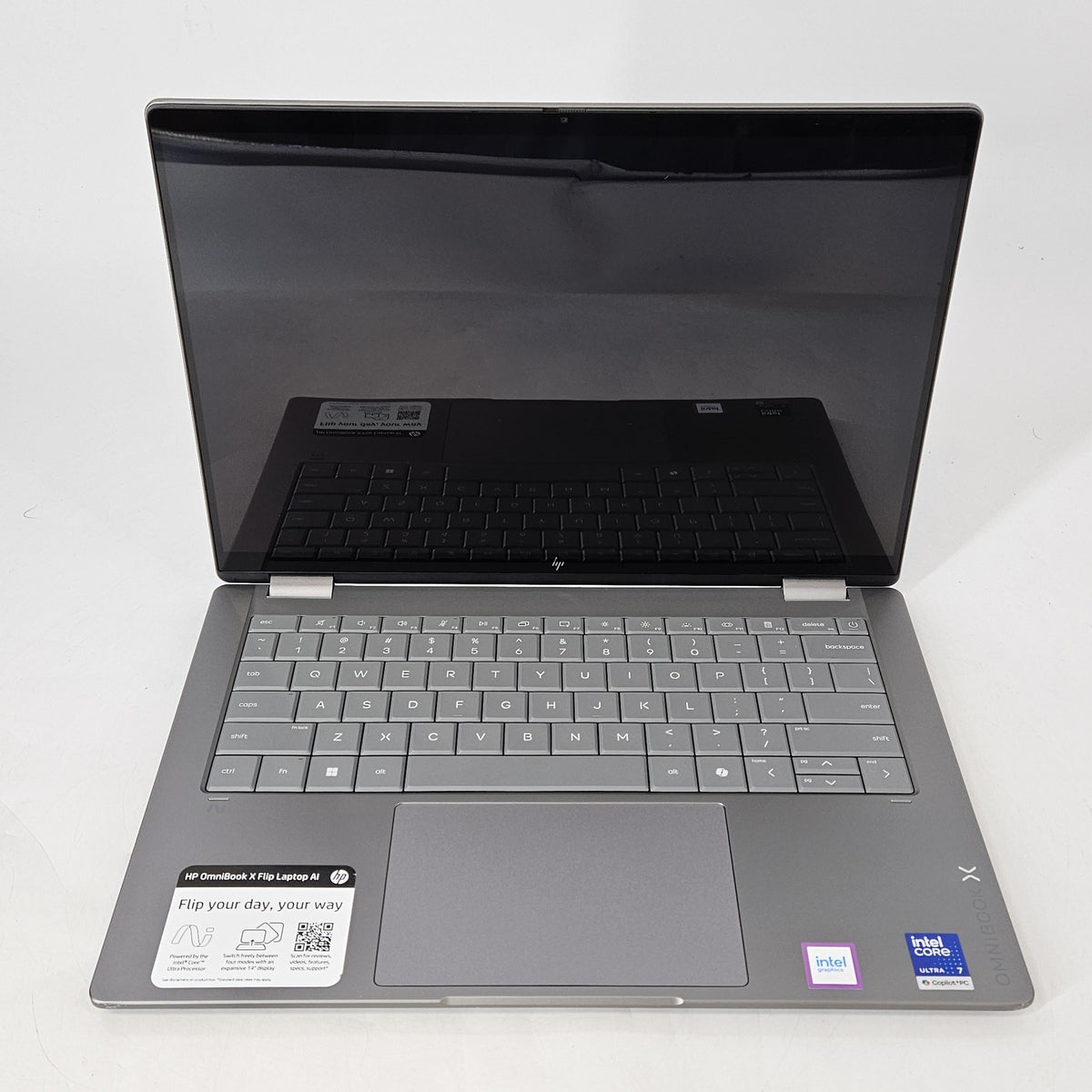 HP OmniBook X Flip 14 Eclipse Gray 2.2 GHz Intel Core Ultra 7 Series 3 16GB RAM 1TB Solid State Drive