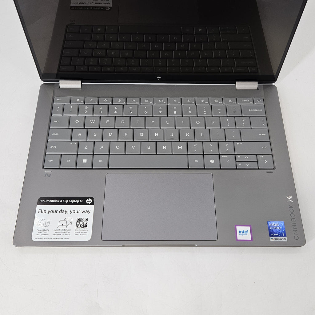 HP OmniBook X Flip 14 Eclipse Gray 2.2 GHz Intel Core Ultra 7 Series 3 16GB RAM 1TB Solid State Drive