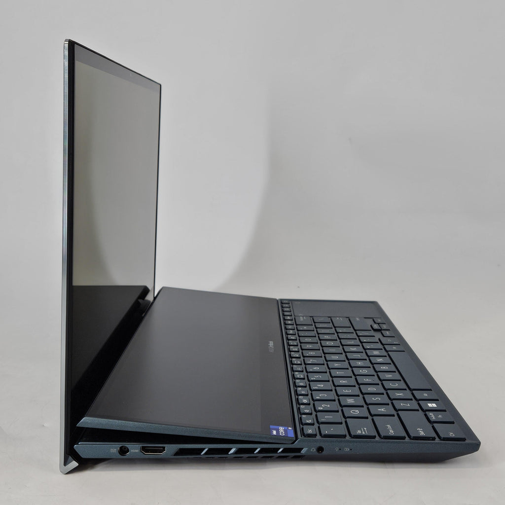 Asus Zenbook Pro Duo 15 Blue 2.5 GHz Intel Core i9 12th Gen. 32GB RAM 4TB Solid State Drive NVIDIA GeForce RTX 3060 6 GB