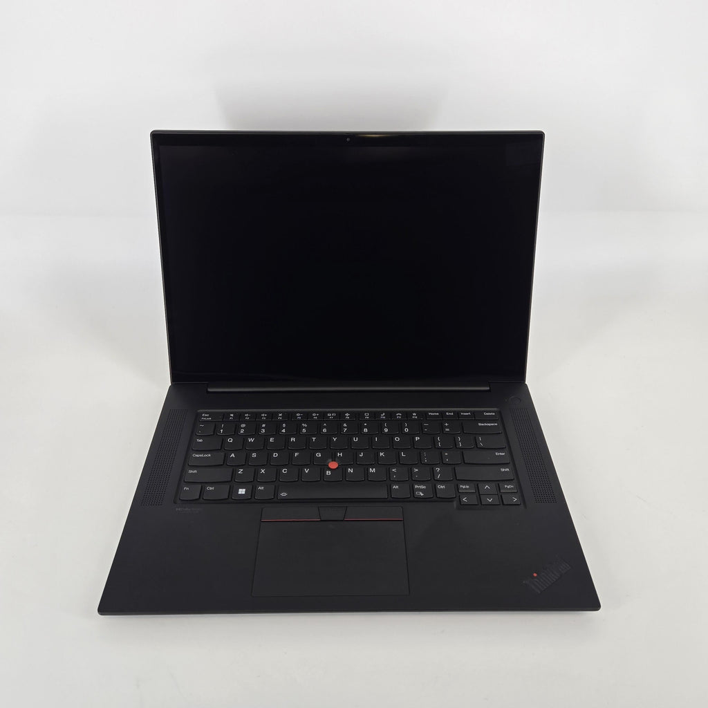 Lenovo ThinkPad P1 Gen 5 16 2022 Black 2.3 GHz Intel Core i7 12th Gen. 8GB RAM 256GB Solid State Drive NVIDIA RTX A1000 4 GB