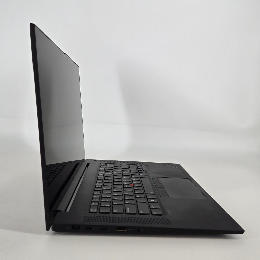 Lenovo ThinkPad P1 Gen 5 16 2022 Black 2.3 GHz Intel Core i7 12th Gen. 8GB RAM 256GB Solid State Drive NVIDIA RTX A1000 4 GB