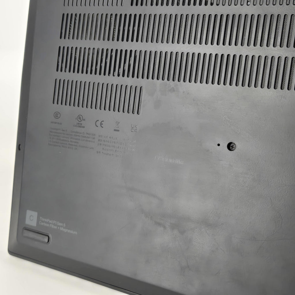 Lenovo ThinkPad P1 Gen 5 16 2022 Black 2.3 GHz Intel Core i7 12th Gen. 8GB RAM 256GB Solid State Drive NVIDIA RTX A1000 4 GB