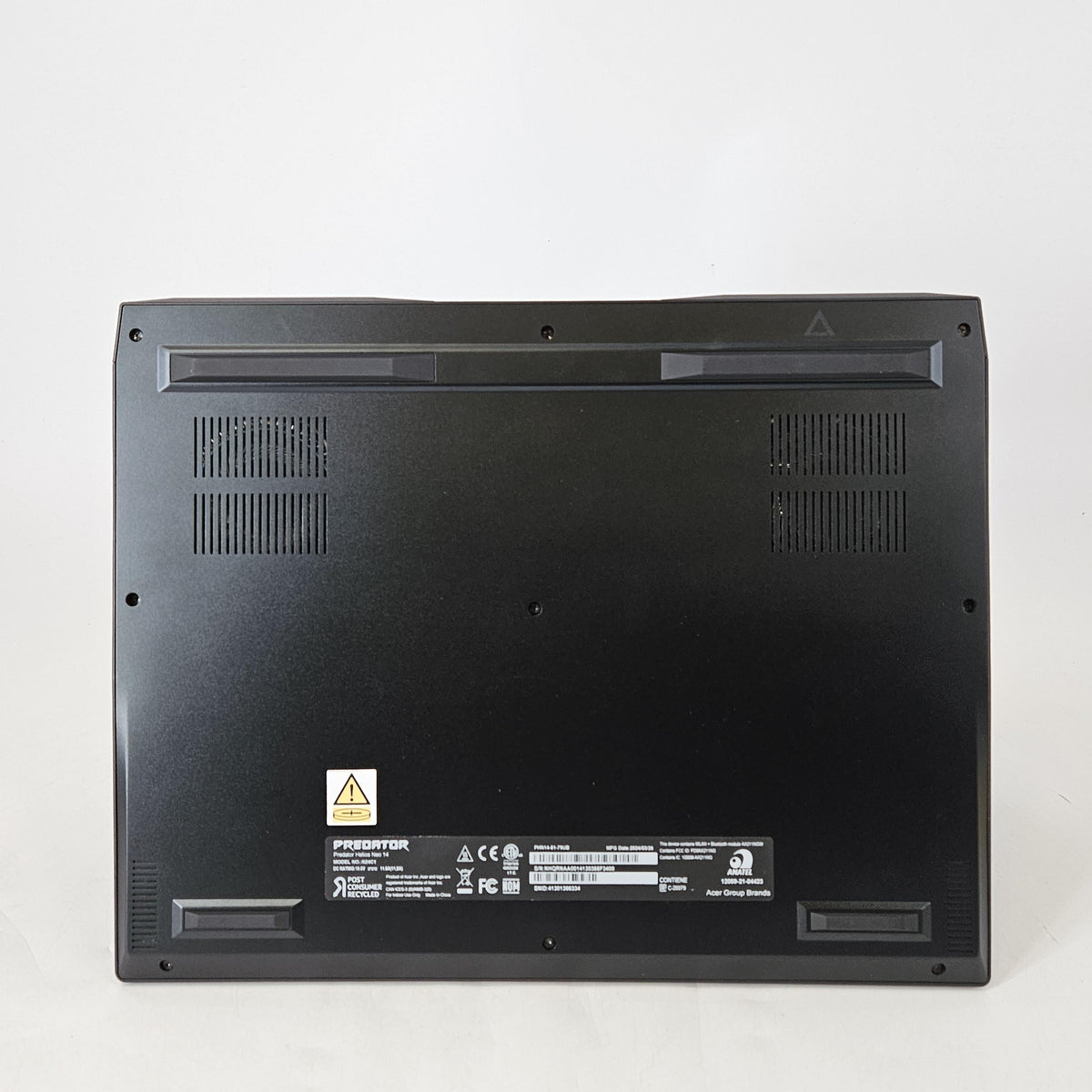 Acer Predator Helios Neo 14 14.5 Black 1.4 GHz Intel Core Ultra 7 16GB RAM 1TB Solid State Drive NVIDIA GeForce RTX 4070 8 GB