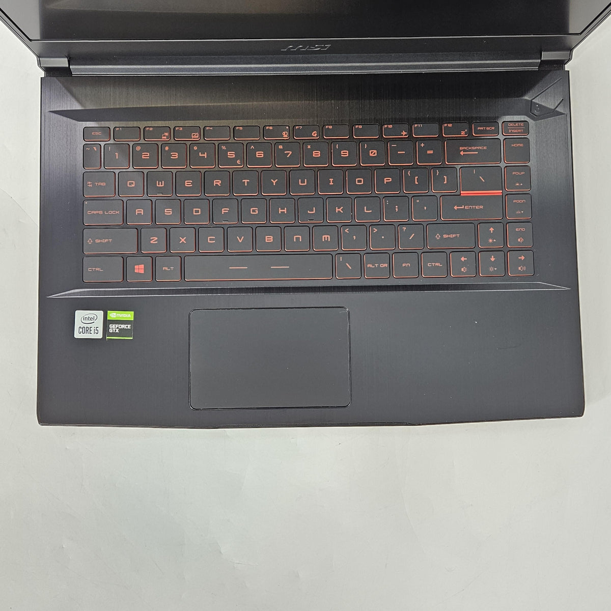 MSI Thin GF63 15.6 Black 2.5 GHz Intel Core i5 10th Gen. 8GB RAM 256GB Solid State Drive NVIDIA GeForce GTX 1650 4 GB