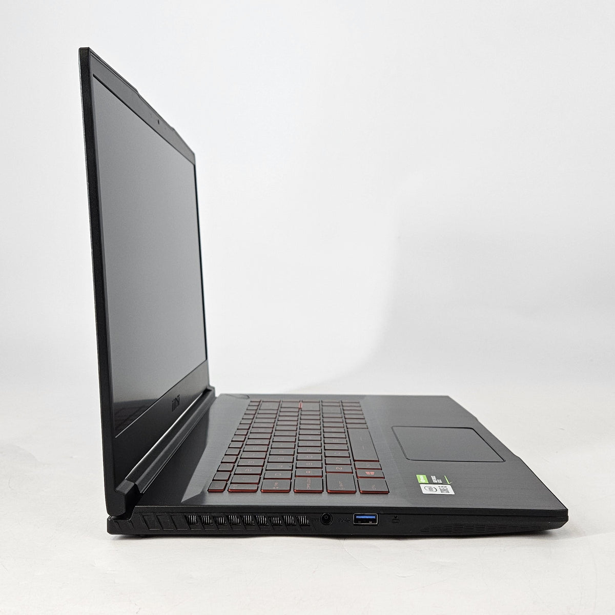 MSI Thin GF63 15.6 Black 2.5 GHz Intel Core i5 10th Gen. 8GB RAM 256GB Solid State Drive NVIDIA GeForce GTX 1650 4 GB