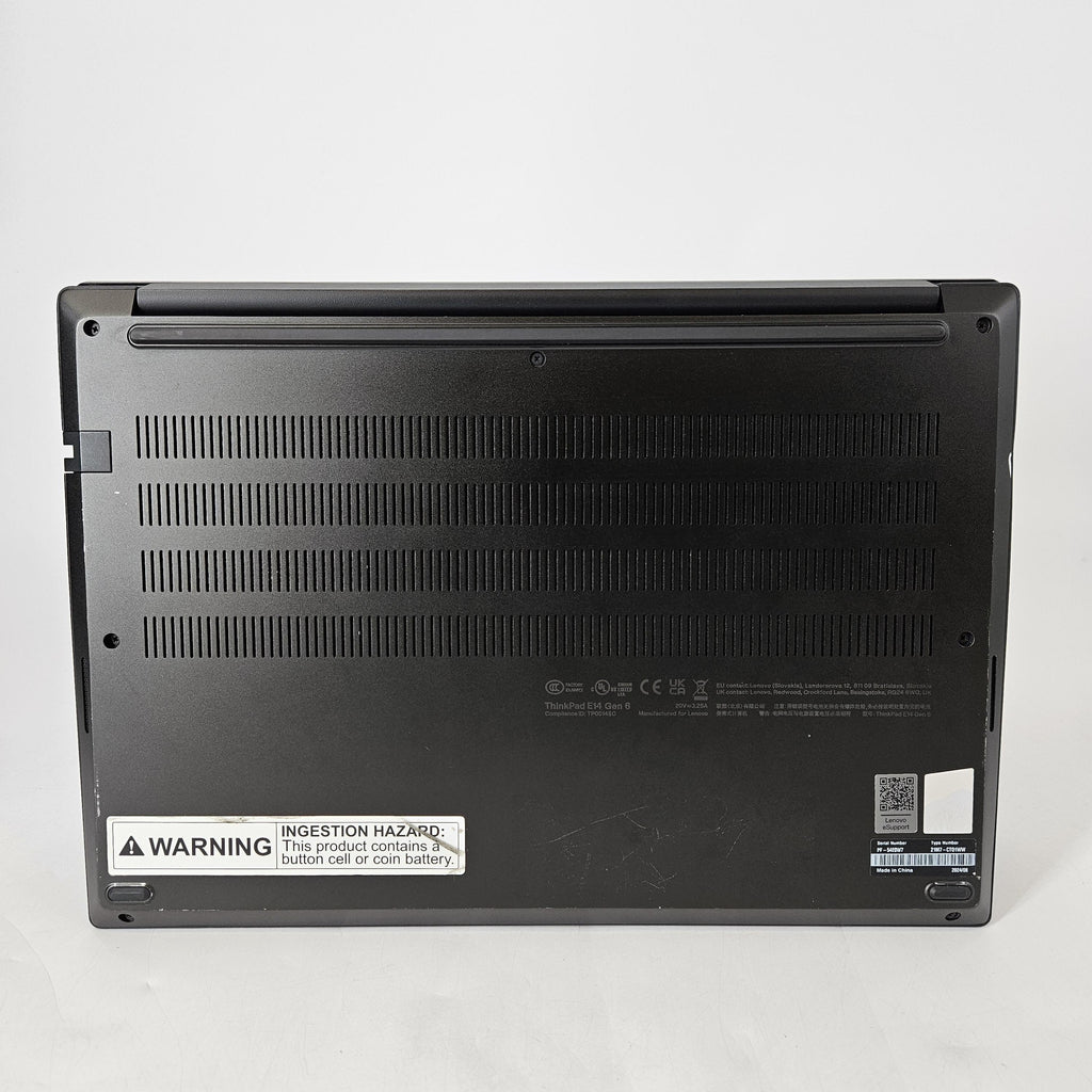 Lenovo ThinkPad E14 Gen 6 Black 1.7 GHz Intel Core Ultra 7 32GB RAM 512GB Solid State Drive