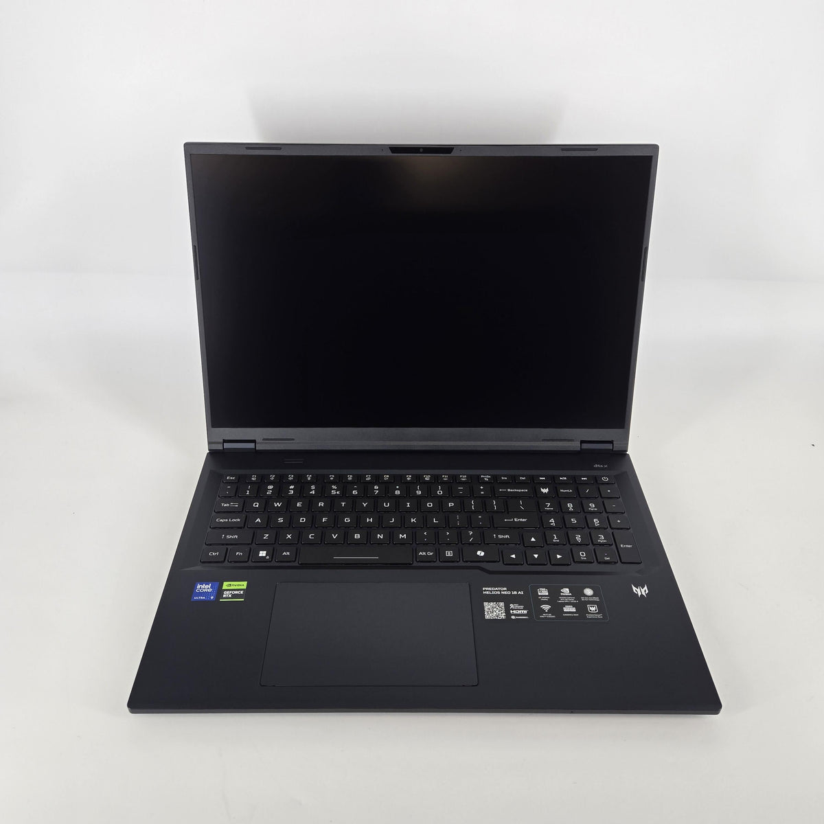 Acer Predator Helios Neo 18 AI 18 Blue 2.7 GHz Intel Core Ultra 9 Series 2 32GB RAM 1TB Solid State Drive 1TB Solid State Drive NVIDIA GeForce RTX 5070 Ti 12 GB