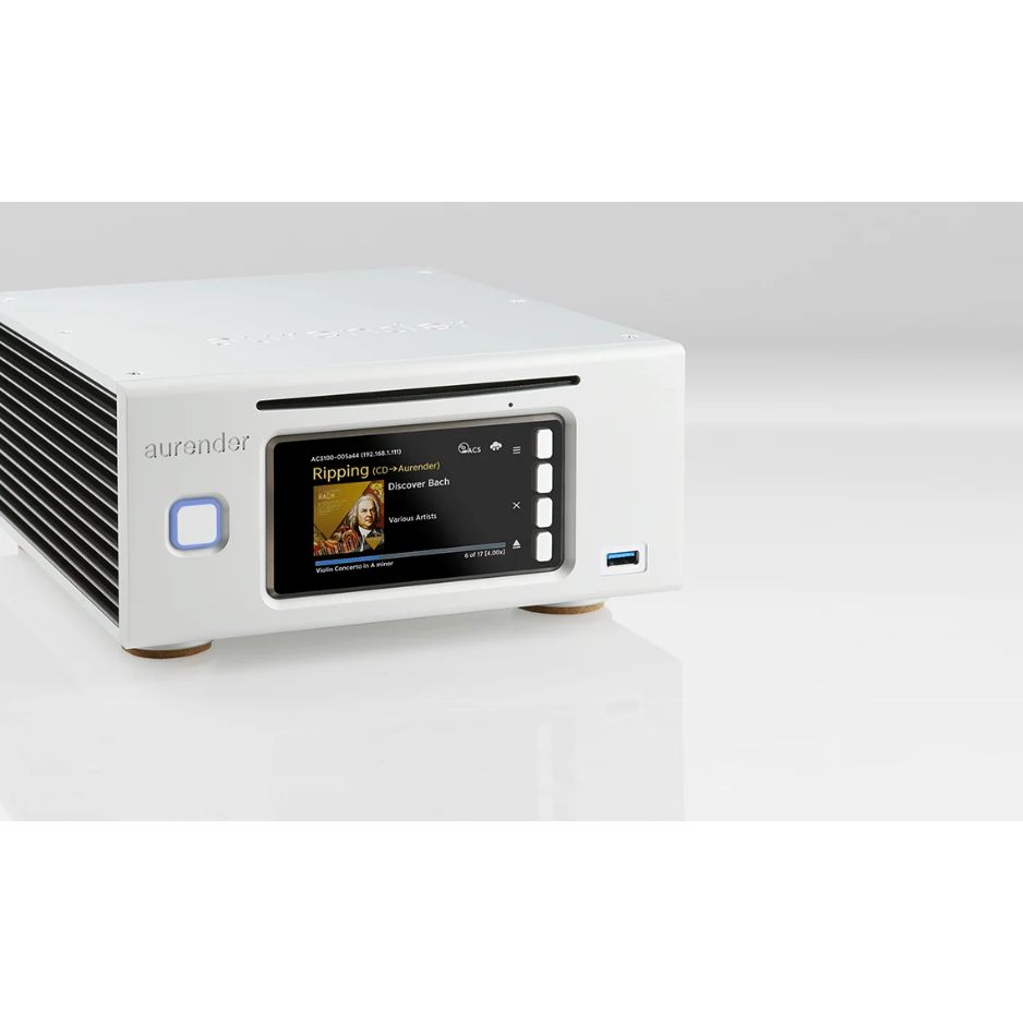Aurender ACS100 Music Server & Streamer with Built-In CD Ripper