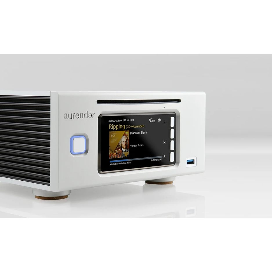 Aurender ACS100 Music Server & Streamer with Built-In CD Ripper