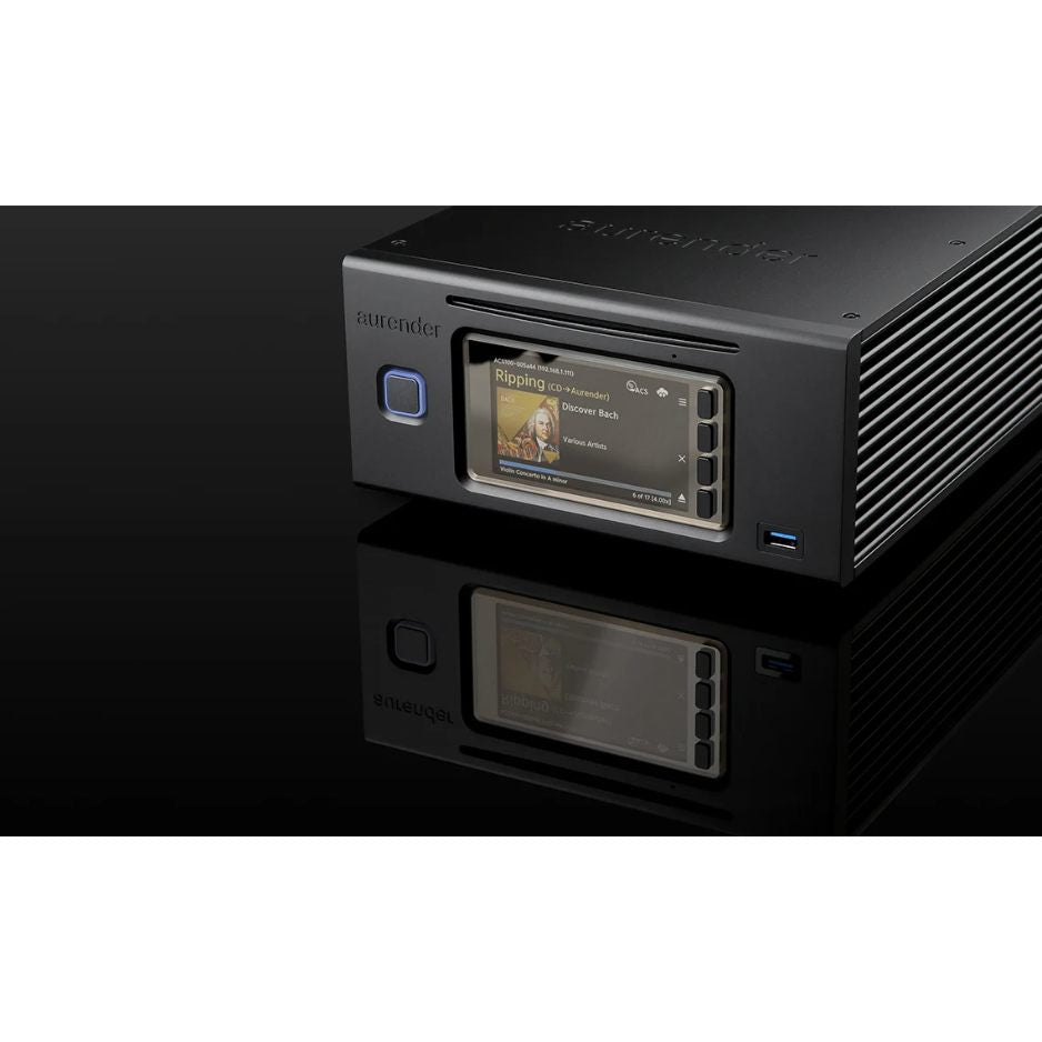 Aurender ACS100 Music Server & Streamer with Built-In CD Ripper