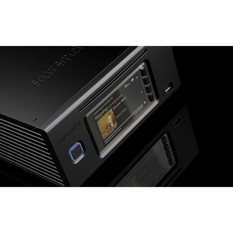 Aurender ACS100 Music Server & Streamer with Built-In CD Ripper