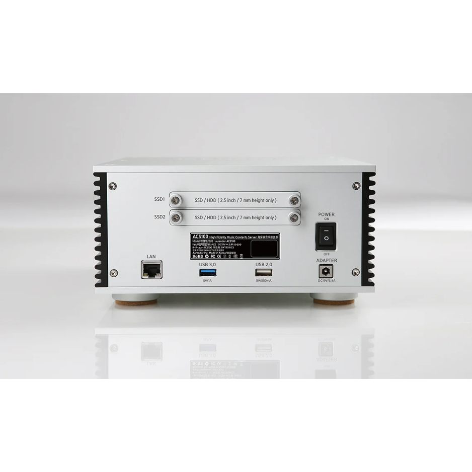 Aurender ACS100 Music Server & Streamer with Built-In CD Ripper