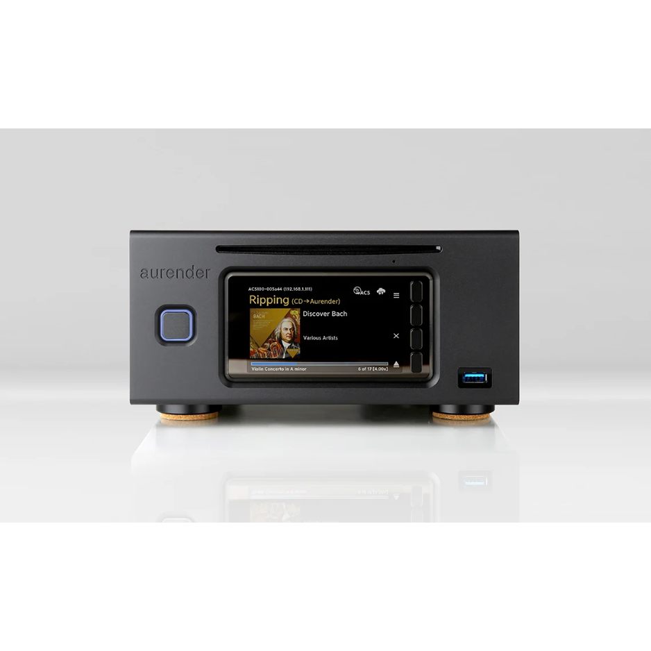 Aurender ACS100 Music Server & Streamer with Built-In CD Ripper