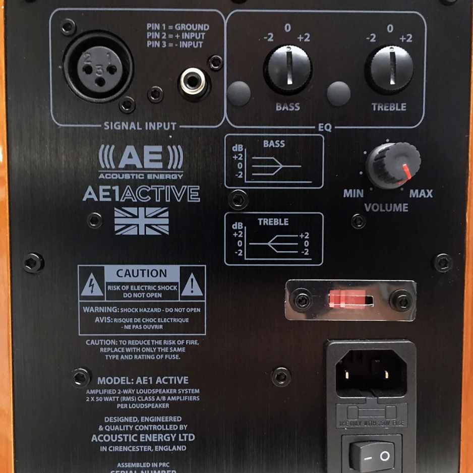 Acoustic Energy AE1 Active Bookshelf Speakers
