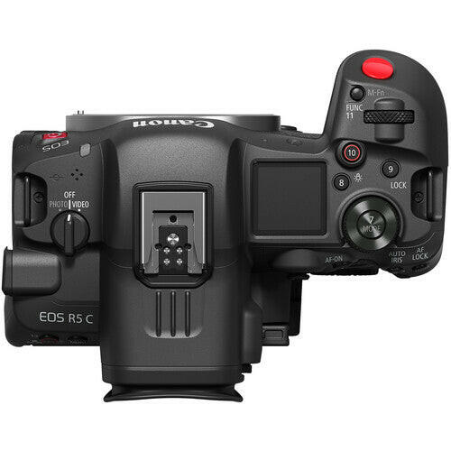 Canon EOS R5 C Mirrorless Camera w/ RF 100mm 2.8L Macro IS USM Lens