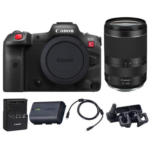 Canon EOS R5 C Mirrorless Camera w/ RF 24-240mm f/4-6.3 IS USM Lens