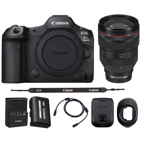 Canon EOS R5 Mark II w/ RF 28-70mm f/2L USM Lens