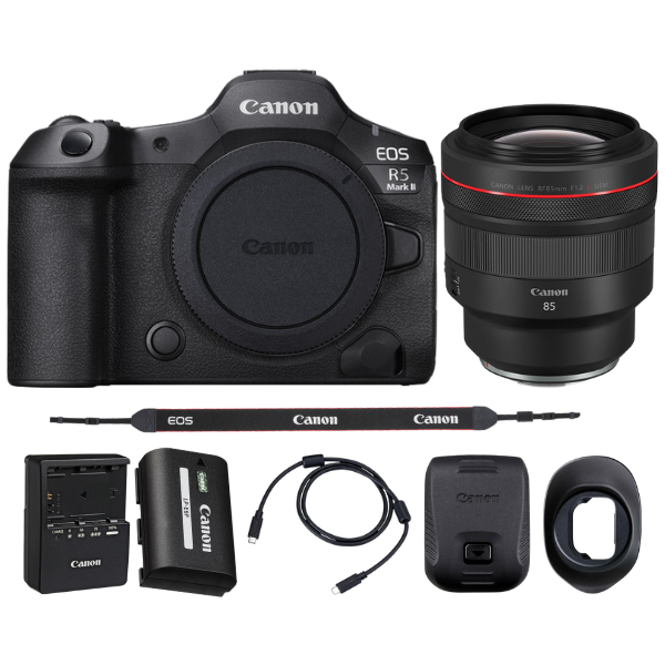 Canon EOS R5 Mark II w/ RF 85mm f/1.2L USM Lens