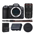 Canon EOS R6 Mark II Mirrorless Camera w/ RF 100mm f/2.8L Macro IS USM Lens