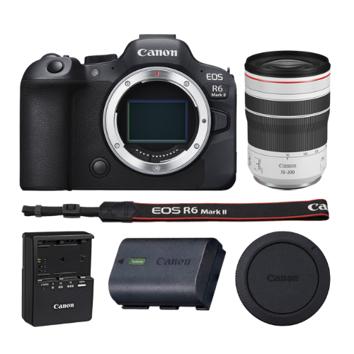Canon EOS R6 Mark II Mirrorless Camera w/ RF 70-200mm f/4L IS USM Lens