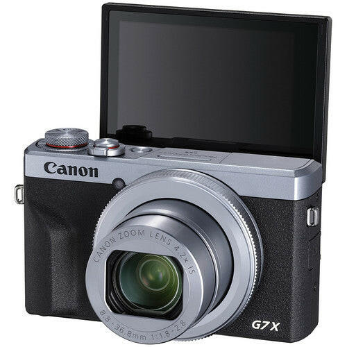Canon PowerShot G7 X Mark III Digital Camera - Silver - 5Yr Warranty PKG
