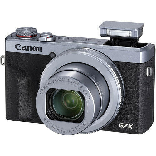 Canon PowerShot G7 X Mark III Digital Camera - Silver - 5Yr Warranty PKG