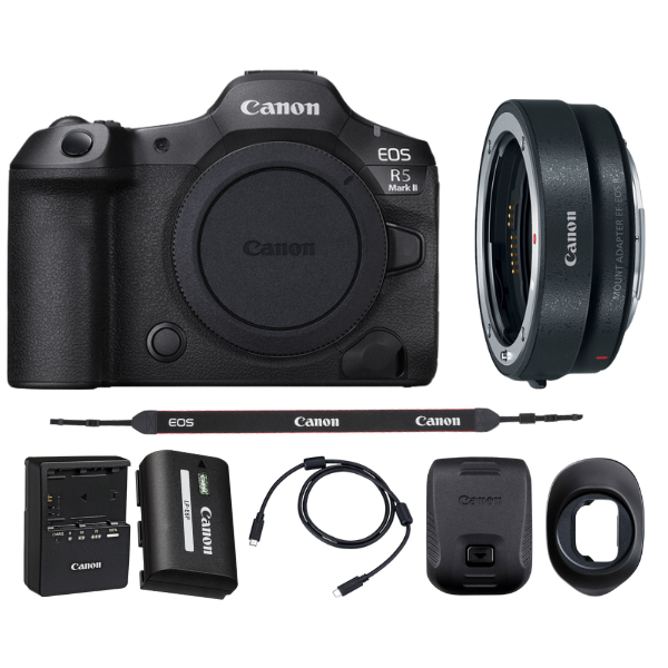 Canon EOS R5 Mark II w/ Canon Mount Adapter EF-EOS R