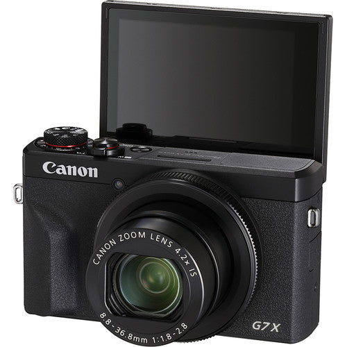 Canon PowerShot G7 X Mark III Digital Camera - Black - 128GB Accessory PKG