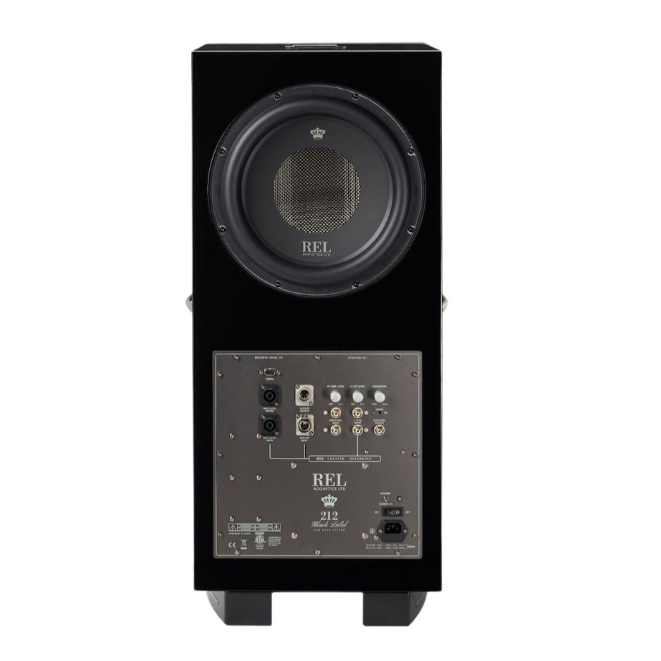 REL 212 Black Label Subwoofer