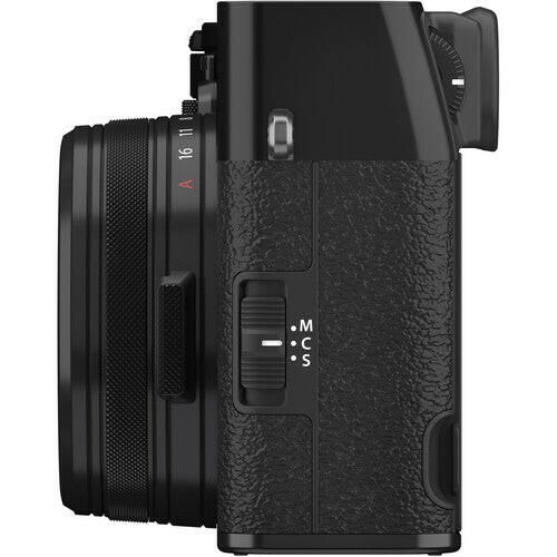 FUJIFILM X100VI Digital Camera (Black) 256GB Memory Card PKG