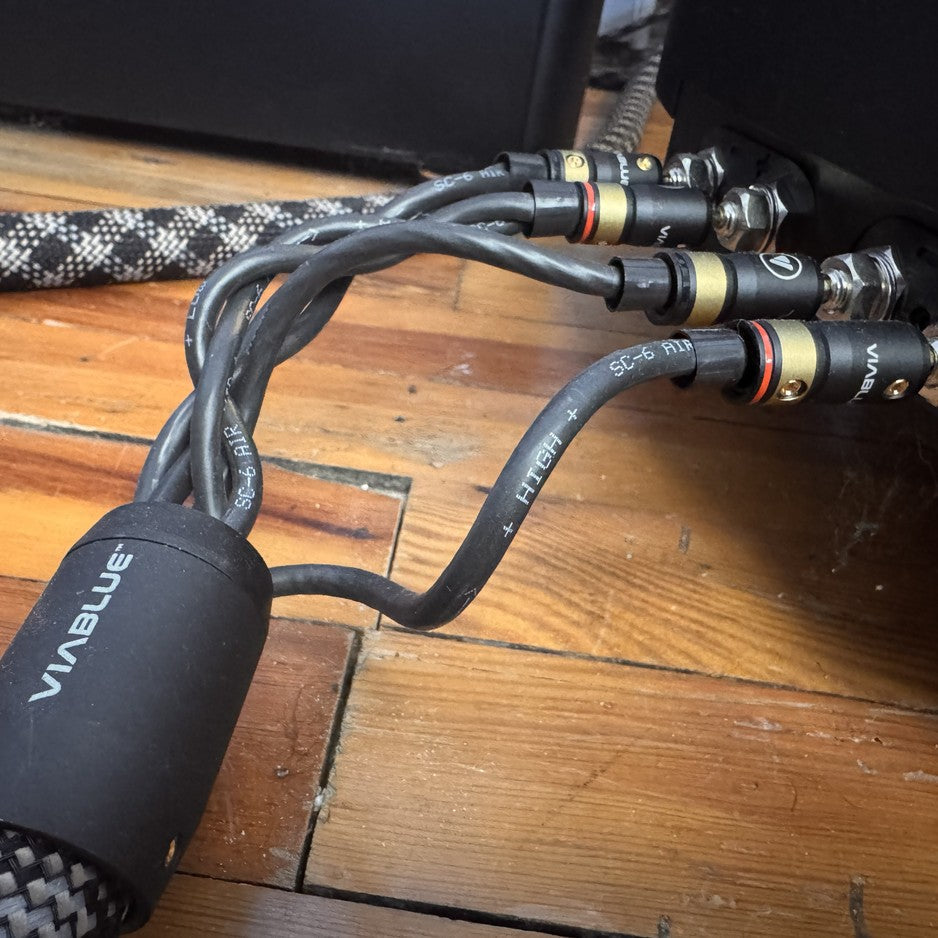 VIABLUE SC-6 AIR Speaker Cables; pair