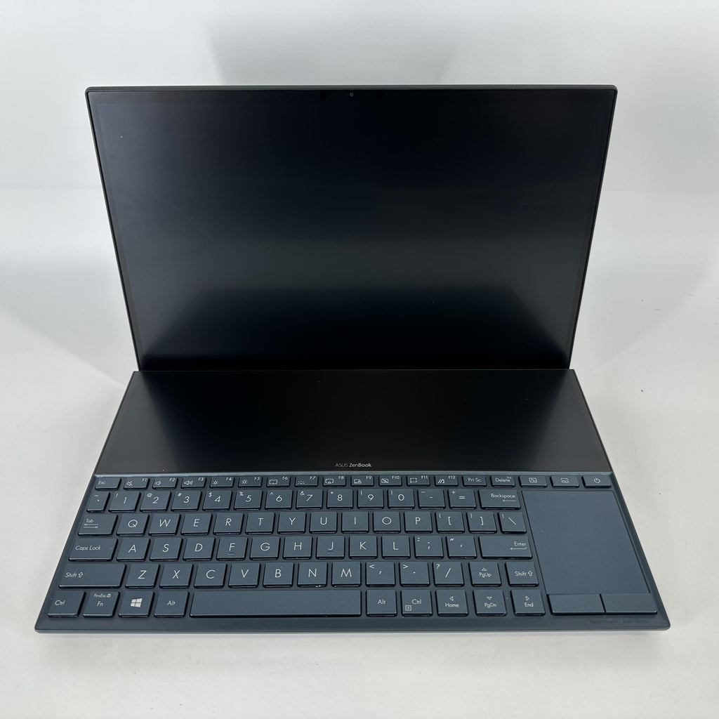 Zenbook Duo 14 Blue 1.8 GHz Intel Core i7 10th Gen. 16GB RAM 1TB Solid State Drive NVIDIA GeForce MX250 2 GB