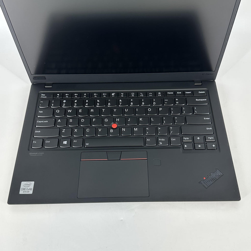 Lenovo ThinkPad X1 Carbon Gen 8 14 Black 1.7 GHz Intel Core i5 10th Gen. 16GB RAM 512GB Solid State Drive