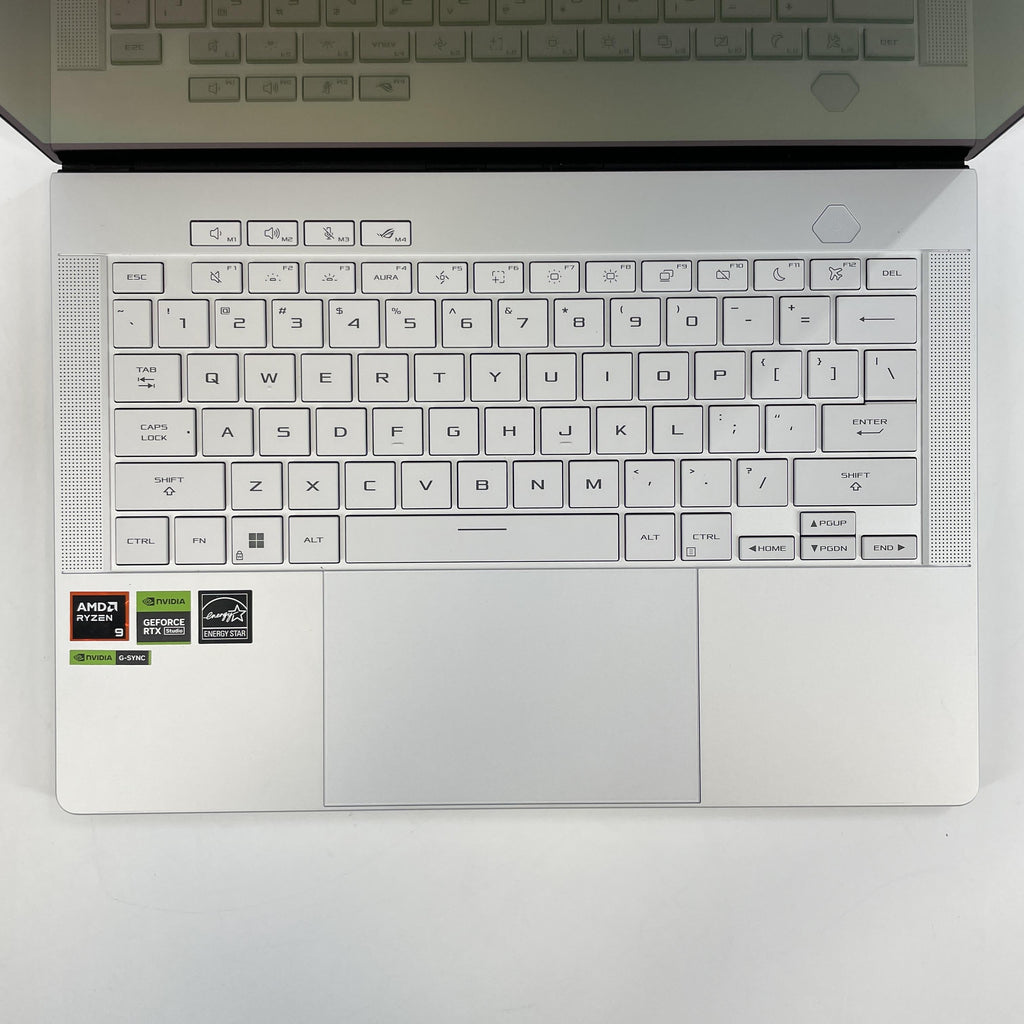 Asus ROG Zephyrus G14 GA403 14 White 4.0 GHz AMD Ryzen 9 8945HS 32GB RAM 1TB Solid State Drive NVIDIA GeForce RTX 4070 8 GB