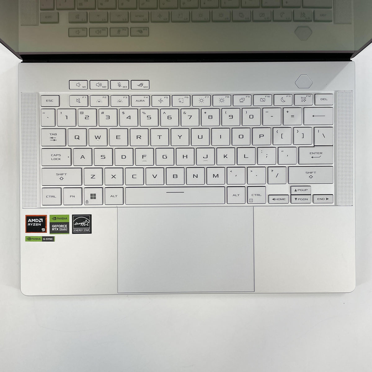 Asus ROG Zephyrus G14 GA403 14 White 4.0 GHz AMD Ryzen 9 8945HS 32GB RAM 1TB Solid State Drive NVIDIA GeForce RTX 4070 8 GB