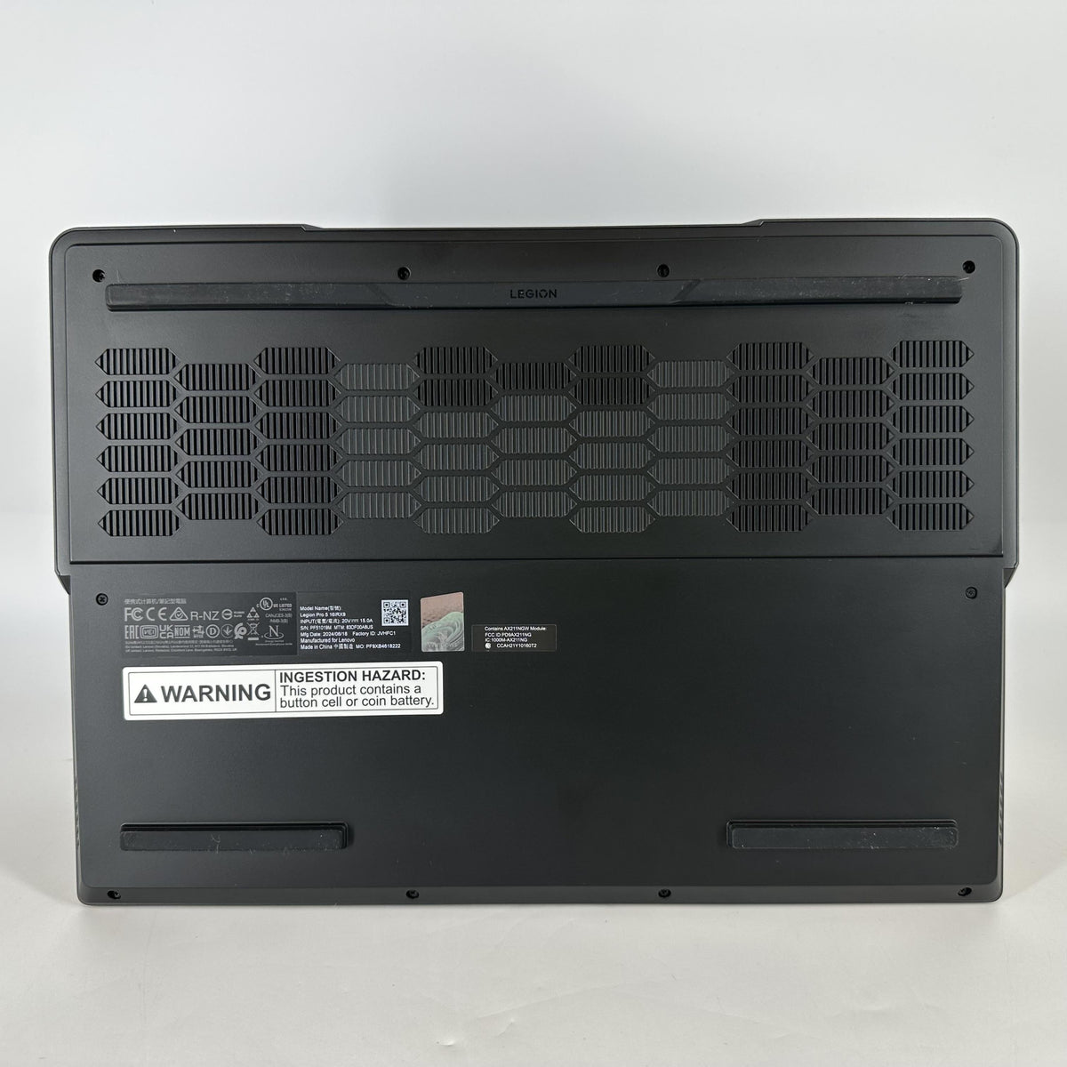 Lenovo Legion Pro 5i Gen 9 16 Gray 2.2 GHz Intel Core i9 14th Gen. 16GB RAM 512GB Solid State Drive NVIDIA GeForce RTX 4070 8 GB