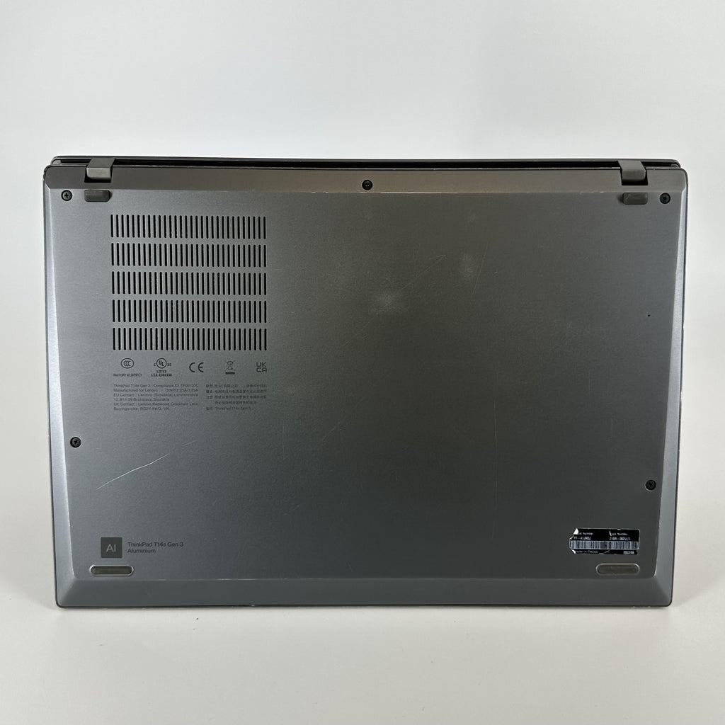 Lenovo ThinkPad T14s Gen 3 Gray 2.1 GHz Intel Core i7 12th Gen. 16GB RAM 512GB Solid State Drive