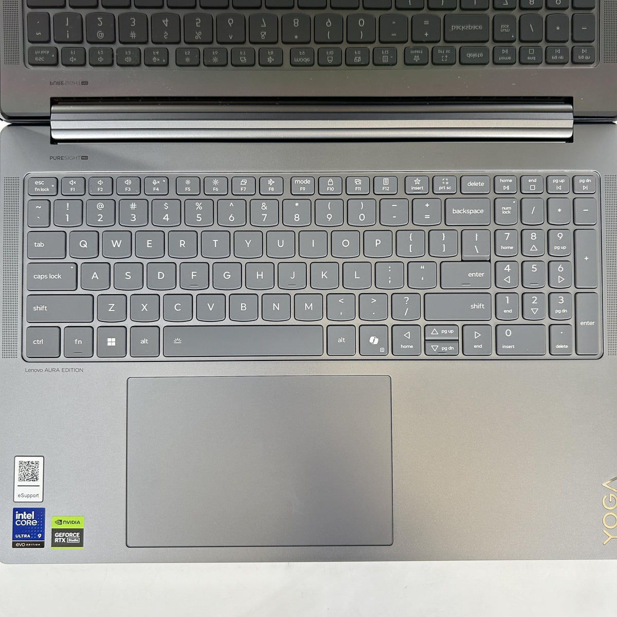 Lenovo Yoga Pro 9i 16 Gray 2.9 GHz Intel Core Ultra 9 Series 2 32GB RAM 1TB Solid State Drive NVIDIA GeForce RTX 5060 8 GB