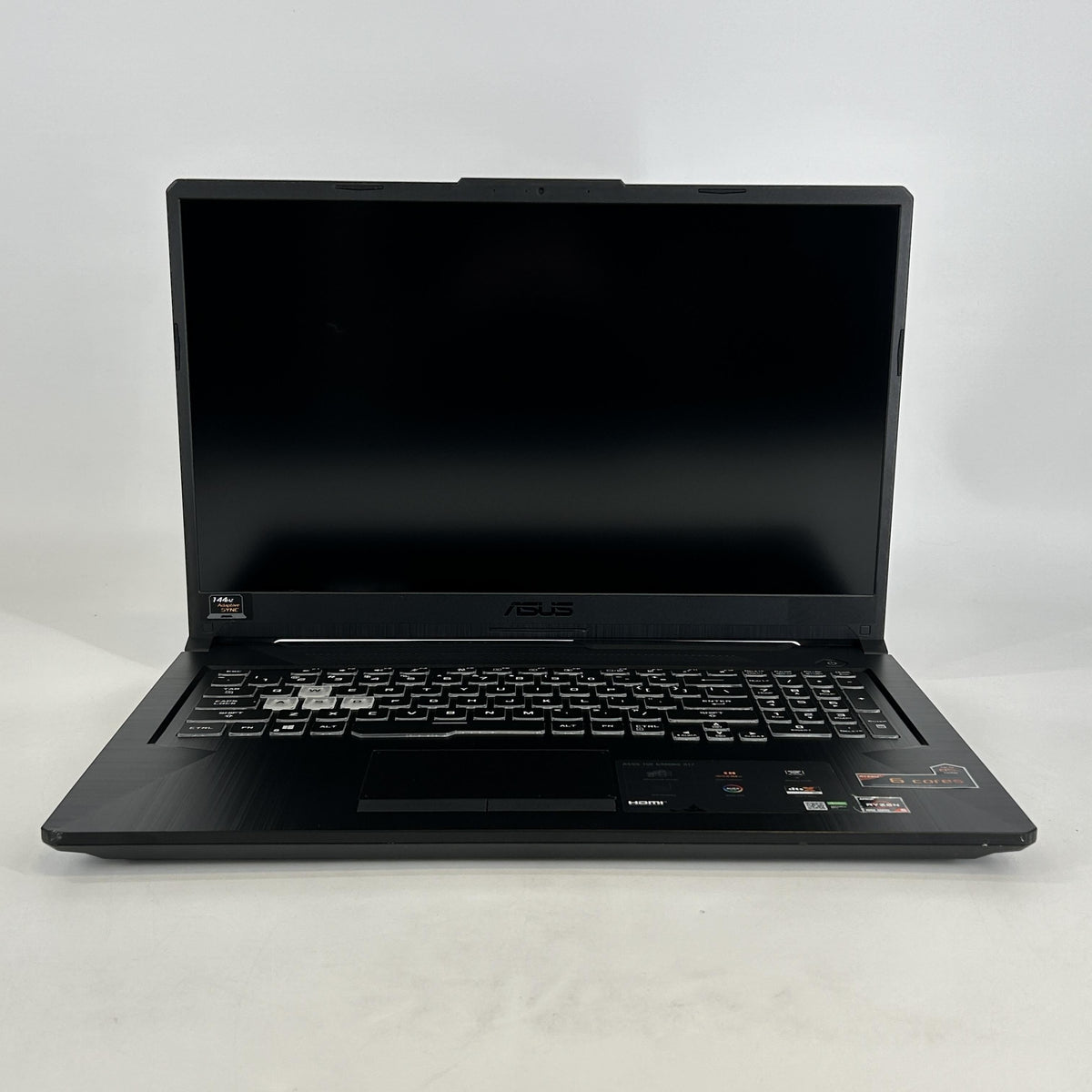 Asus TUF A17 17.3 Black 3.0 GHz AMD Ryzen 5 4600H 8GB RAM 512GB Solid State Drive NVIDIA GeForce GTX 1650 4 GB