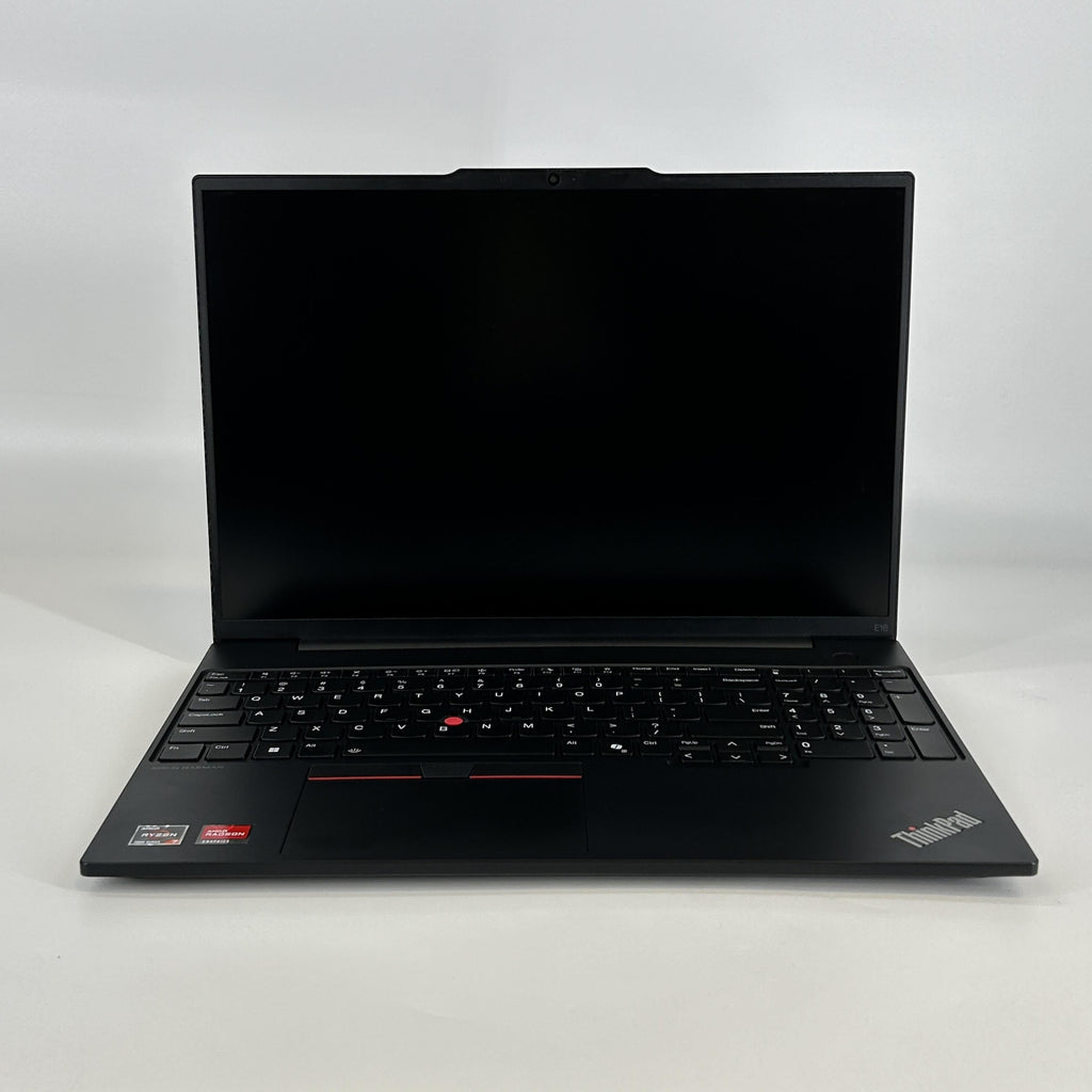 Lenovo ThinkPad E16 Gen 2 Black 2.7 GHz AMD Ryzen 7 7735U 16GB RAM 512GB Solid State Drive