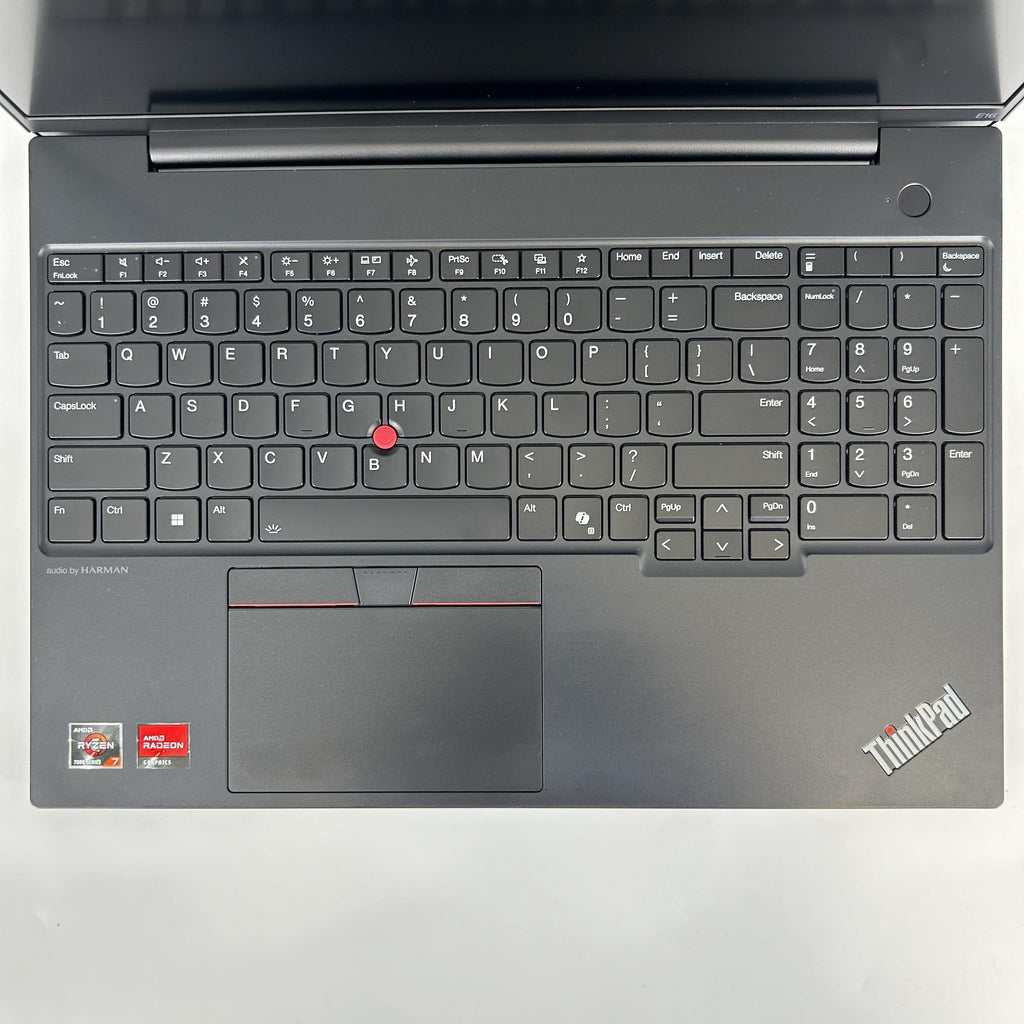 Lenovo ThinkPad E16 Gen 2 Black 2.7 GHz AMD Ryzen 7 7735U 16GB RAM 512GB Solid State Drive