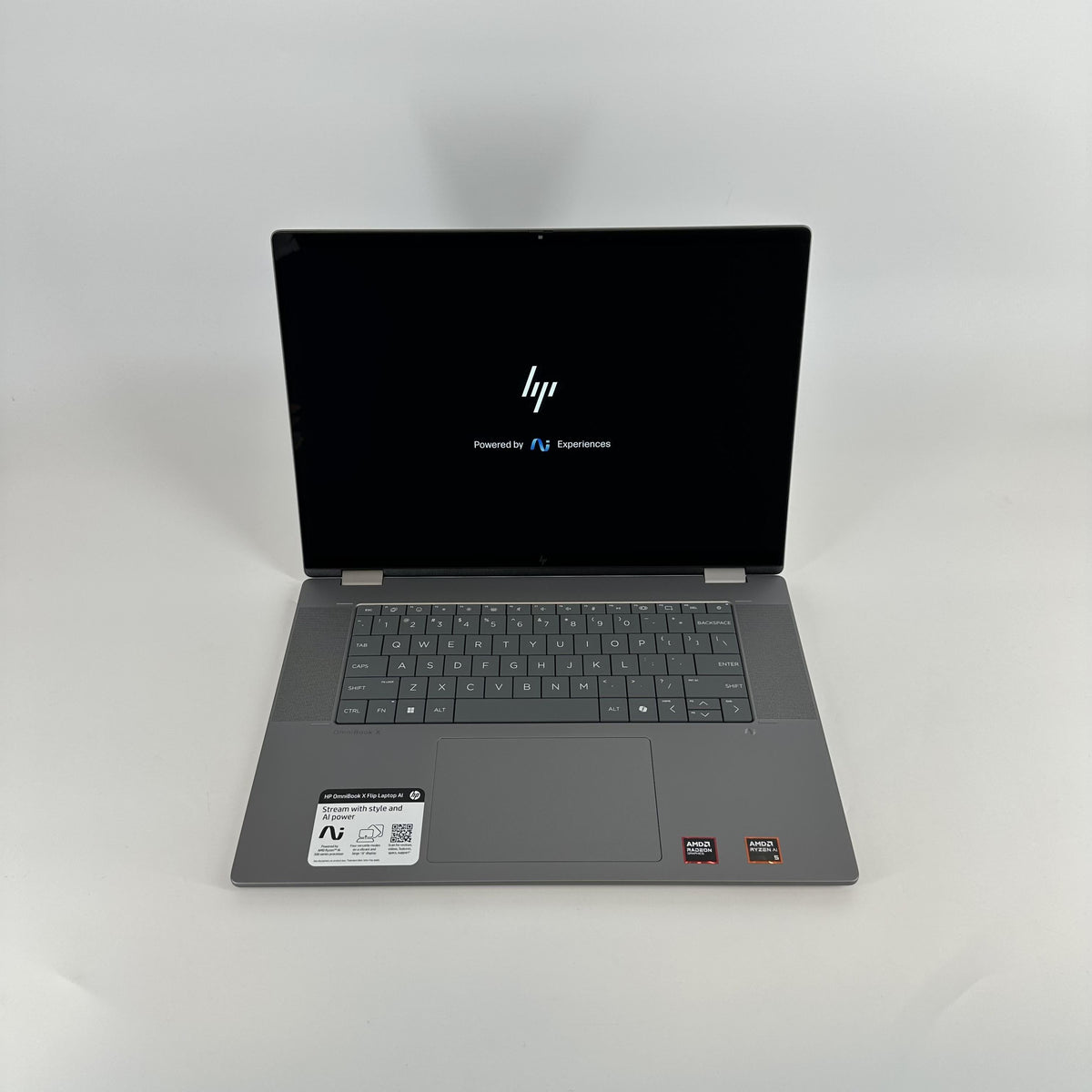 HP OmniBook X Flip 16 Eclipse Gray 2.0 GHz AMD Ryzen AI 5 340 16GB RAM 512GB Solid State Drive