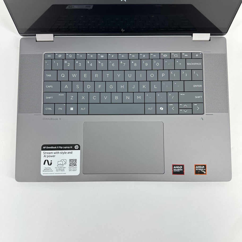 HP OmniBook X Flip 16 Eclipse Gray 2.0 GHz AMD Ryzen AI 5 340 16GB RAM 512GB Solid State Drive